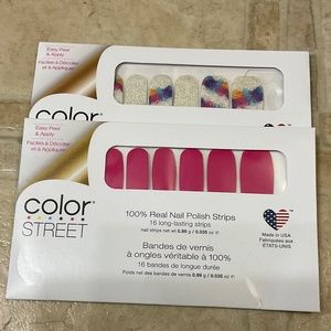 Color Street - lot of 2 - Are you Madrid-ing Me? & Paint the Town - sealed